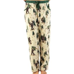 imageLazy One Pajamas for Women Cute Moose Pajama Pants and Top SeparatesMama Squatch Pajama Pant