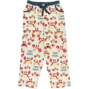 imageLazy One Pajamas for Women Cute Ocean Pajama Pants and Top SeparatesCrabby in the Am Pajama Pant