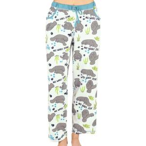imageLazy One Pajamas for Women Cute Ocean Pajama Pants and Top SeparatesNo Wake Zone Womens Pajama Pant