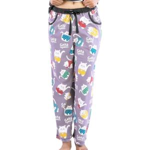 imageLazy One Pajamas for Women Cute Pajama Pants Cat and Dog Pajamas for Women Comfy Womens PJsCats Pajamas Womens Pajama Pant
