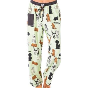 imageLazy One Pajamas for Women Cute Pajama Pants Cat and Dog Pajamas for Women Comfy Womens PJsFetching Tired Womens Pajama Pant