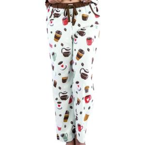 imageLazy One Pajamas for Women Cute Pajama Pants and Top SeparatesCoffee First Womens Pajama Pant