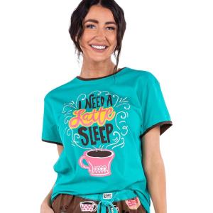 imageLazy One Pajamas for Women Cute Pajama Pants and Top SeparatesLatte Sleep Womens Pajama Shirt