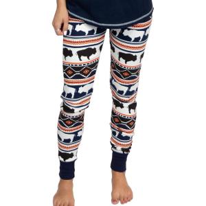 imageLazy One Womens Leggings and Tees Pajama Separates Cozy Loungewear for WomenBuffalo Fair Isle Womens Pajama Legging