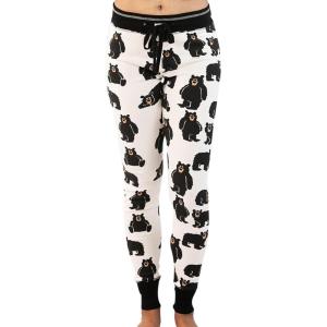 imageLazy One Womens Leggings and Tees Pajama Separates Cozy Loungewear for WomenMama Bear Womens Pajama Leggings