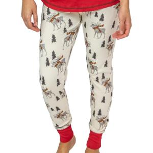 imageLazy One Womens Leggings and Tees Pajama Separates Cozy Loungewear for WomenMoosletoe Womens Pajama Legging
