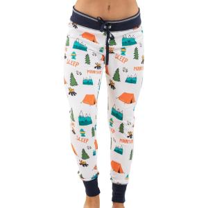 imageLazy One Womens Leggings and Tees Pajama Separates Cozy Loungewear for WomenSleep in Mountains Pajama Leggings