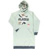 imageLazy One Oversized Hoodie Sweatshirt Comfortable Sleepwear Sweater Dress For WomenAlaska Sleep Hoodie