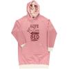 imageLazy One Oversized Hoodie Sweatshirt Comfortable Sleepwear Sweater Dress For WomenBack to Bed Sleep Hoodie