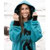 imageLazy One Oversized Hoodie Sweatshirt Comfortable Sleepwear Sweater Dress For WomenBigfoot Sleep Hoodie