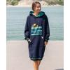 imageLazy One Oversized Hoodie Sweatshirt Comfortable Sleepwear Sweater Dress For WomenCoastal Sleep Hoodies
