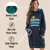 imageLazy One Oversized Hoodie Sweatshirt Comfortable Sleepwear Sweater Dress For WomenCoastal Sleep Hoodies