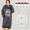imageLazy One Oversized Hoodie Sweatshirt Comfortable Sleepwear Sweater Dress For WomenDream Under Stars Sleep Hoodie