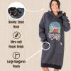 imageLazy One Oversized Hoodie Sweatshirt Comfortable Sleepwear Sweater Dress For WomenDream Under Stars Sleep Hoodie