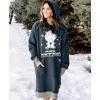 imageLazy One Oversized Hoodie Sweatshirt Comfortable Sleepwear Sweater Dress For WomenFreezing Yeti Sleep Hoodie