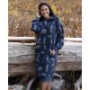 imageLazy One Oversized Hoodie Sweatshirt Comfortable Sleepwear Sweater Dress For WomenGet Lost Sleep Hoodie