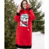imageLazy One Oversized Hoodie Sweatshirt Comfortable Sleepwear Sweater Dress For WomenLong Way Home Sleep Hoodie