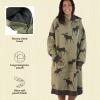 imageLazy One Oversized Hoodie Sweatshirt Comfortable Sleepwear Sweater Dress For WomenMountain Made Sleep Hoodie