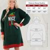 imageLazy One Oversized Hoodie Sweatshirt Comfortable Sleepwear Sweater Dress For WomenNice Elf Sleep Hoodie