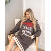 imageLazy One Oversized Hoodie Sweatshirt Comfortable Sleepwear Sweater Dress For WomenReal Catch Sleep Hoodie