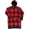 imageLazy One Oversized Hoodie Sweatshirt Comfortable Sleepwear Sweater Dress For WomenRed Plaid Sleep Hoodie