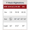 imageLazy One Womens Nightgown Funny VNeck Sleep Shirt for Women Novelty Pajama TeesNot in the Mood Nightshirt