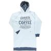 imageLazy One Oversized Hoodie Sweatshirt Comfortable Sleepwear Sweater Dress For WomenDogs  Coffee and Weekend Sleep Hoodie