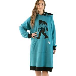 imageLazy One Oversized Hoodie Sweatshirt Comfortable Sleepwear Sweater Dress For WomenBigfoot Sleep Hoodie