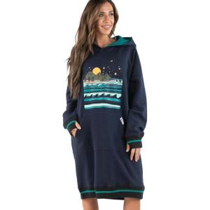 imageLazy One Oversized Hoodie Sweatshirt Comfortable Sleepwear Sweater Dress For WomenCoastal Sleep Hoodies