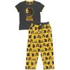 imageLazy One Womens Pajama Set Short Sleeves with Cute Prints Relaxed Fit Bear and Moose PrintsSweet Dreams Pajama Set