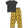 imageLazy One Womens Pajama Set Short Sleeves with Cute Prints Relaxed Fit Bear and Moose PrintsSweet Dreams Pajama Set
