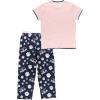 imageLazy One Womens Pajama Set Short Sleeves with Cute Prints Relaxed Fit Dog and Cat PrintsCat Mom Pajama Set