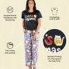 imageLazy One Womens Pajama Set Short Sleeves with Cute Prints Relaxed Fit Dog and Cat PrintsCats Pajamas Pajama Set