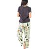 imageLazy One Womens Pajama Set Short Sleeves with Cute Prints Relaxed Fit Dog and Cat PrintsFetching Tired Pajama Set