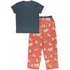 imageLazy One Womens Pajama Set Short Sleeves with Cute Prints Relaxed FitTrophy Wife Pink Pajama Set