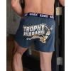 imageLazy One Funny Animal Boxers Humorous Underwear Novelty Boxer Shorts Gag Gifts for MenDark Blue Trophy Husband Boxers