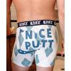 imageLazy One Funny Boxer Briefs Underwear Gag GiftsNice Putt