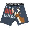 imageLazy One Funny Boxer Briefs Underwear Gag GiftsBig Bucks