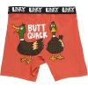 imageLazy One Funny Boxer Briefs Underwear Gag GiftsButt Quack