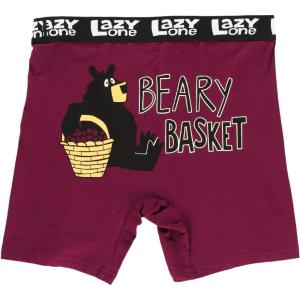 imageLazy One Funny Boxer Briefs Underwear Gag GiftsBeary Basket