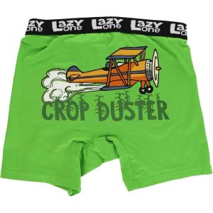 imageLazy One Funny Boxer Briefs Underwear Gag GiftsCrop Duster