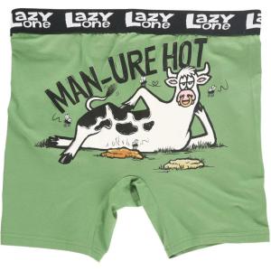 imageLazy One Funny Boxer Briefs Underwear Gag GiftsGreen Manure Hot