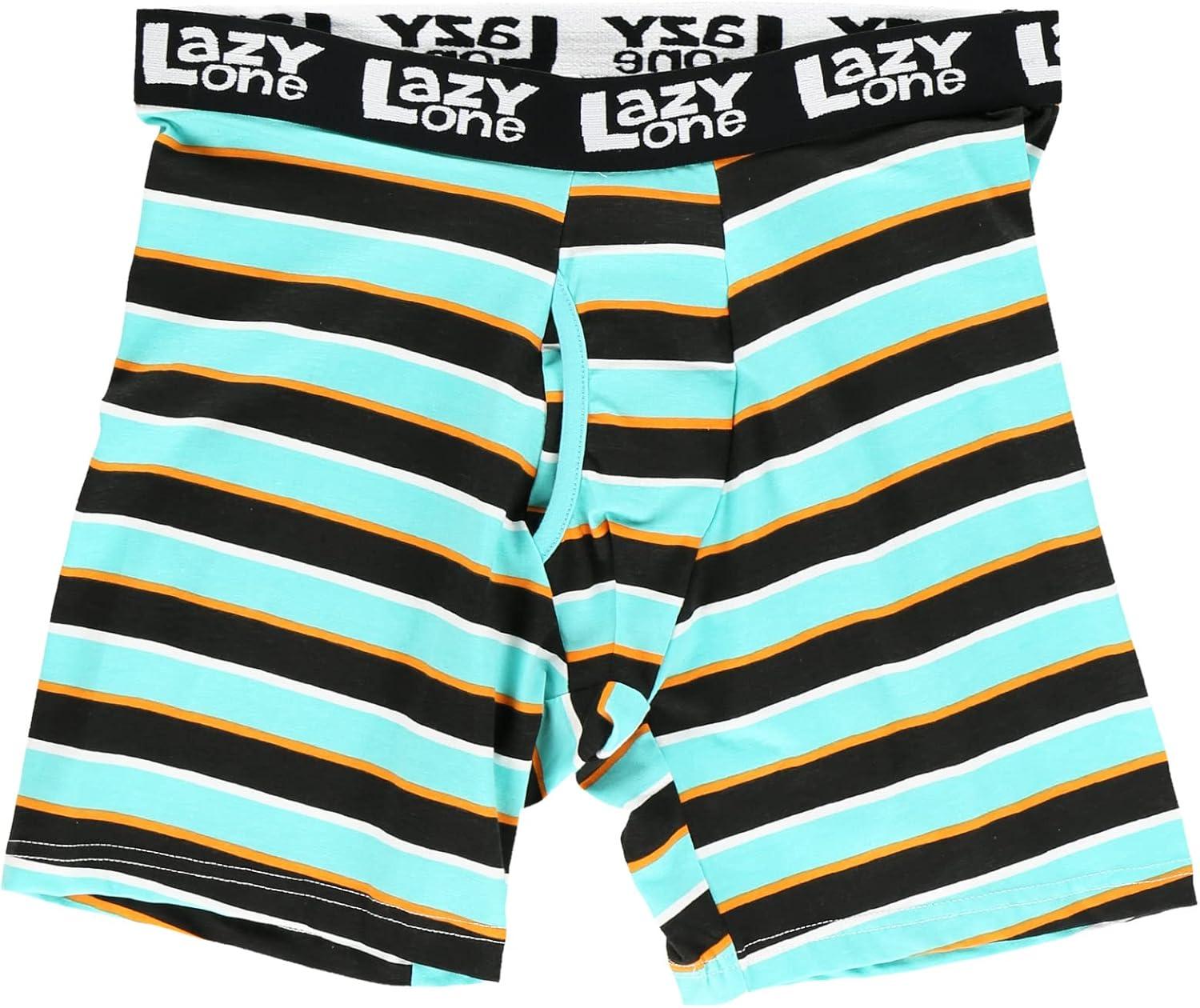 imageLazy One Funny Animal Boxer Briefs for Men Underwear for Men Stud Muffin Bird Stud Puffin Small