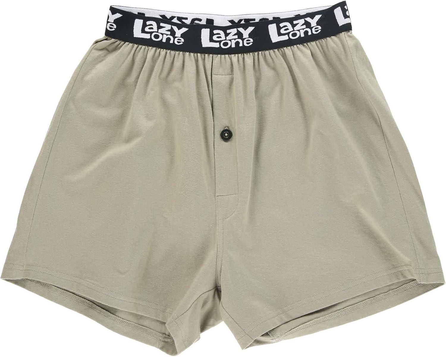 imageLazy One Funny Animal Boxers Novelty Boxer Shorts Humorous Underwear Gag Gifts for Men Funny Bear BoxersBottoms Up Bear Boxers