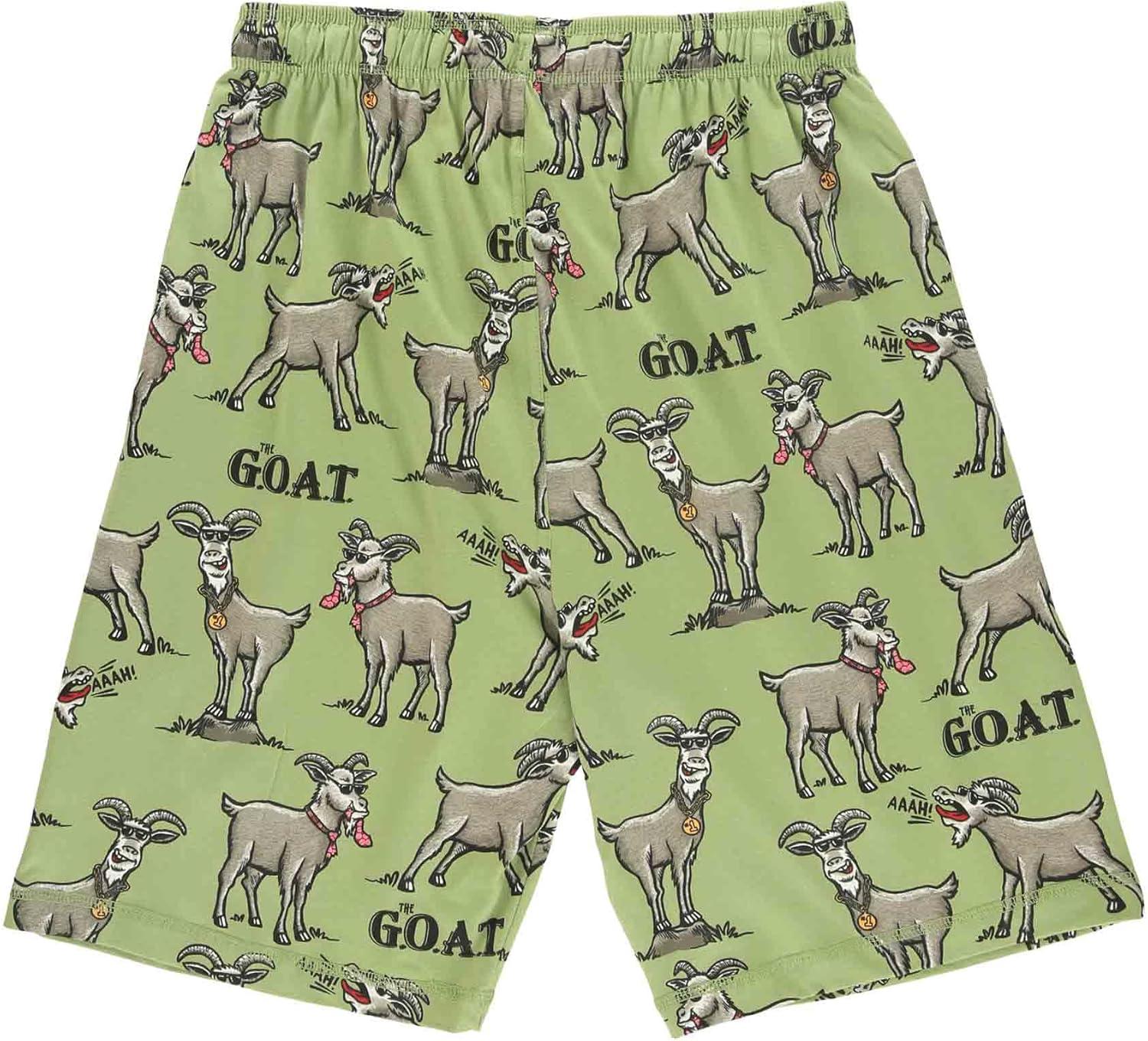 imageLazy One Pajama Shorts for Men Mens Pajama Bottoms SleepwearThe Goat
