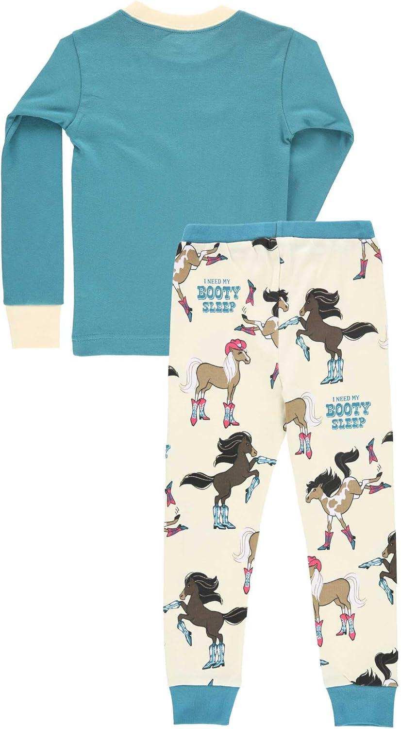 imageLazy One Warm LongSleeve PJ Sets for Girls and Boys Funny Kids Pajama Sets Cozy ComfyBooty Sleep Kid Pajama Sets