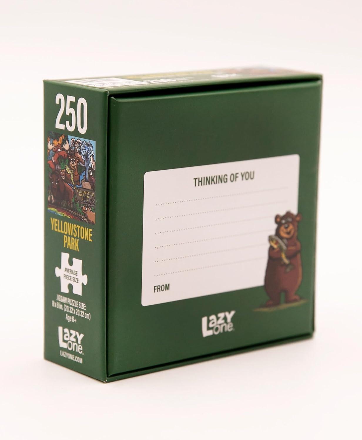 imageLazyOne Outdoor Puzzles Jigsaw Puzzles for Adults and Kids 100 250 500 Piece Puzzle for The Whole Family Great OutdoorsYellowstone National Park