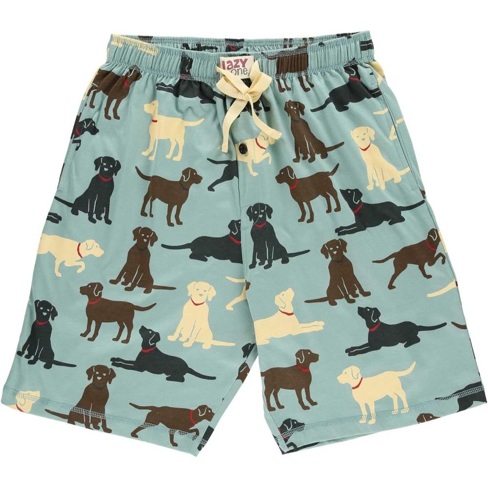 imageLazy One Pajama Shorts for Men Mens Pajama Bottoms SleepwearLabs Mixed