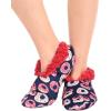 imageDonut Disturb Womens Plush Fuzzy Feet Slippers by LazyOne  Ladies Soft Fuzzy House Slippers NonSkid SM