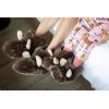 imageLazy One Animal Critter Slippers for Kids and Adults Cute and Cozy SlippersMoose Critter Slipper